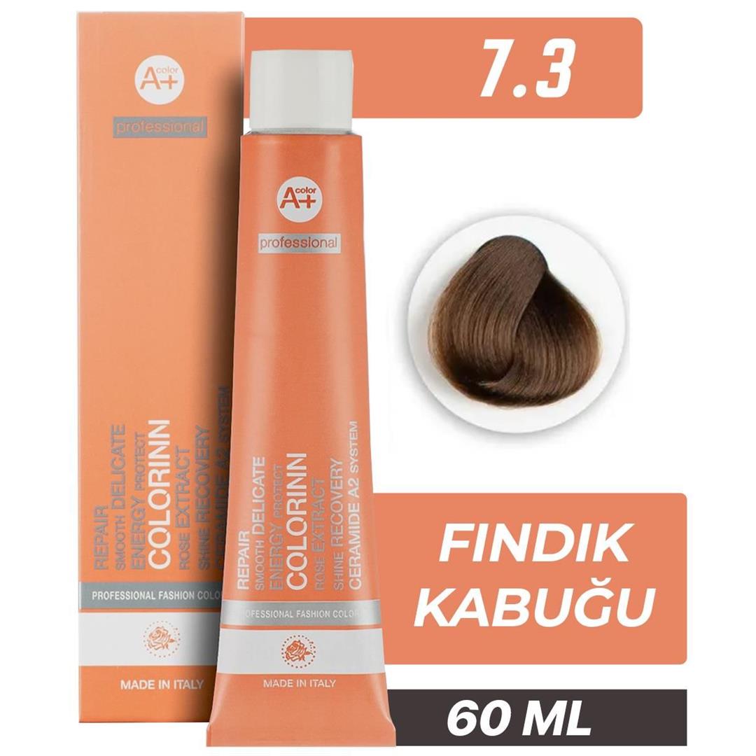 Colorinn Professional Tüp Saç Boyası 7.3 Fındık Kabuğu 60 ml