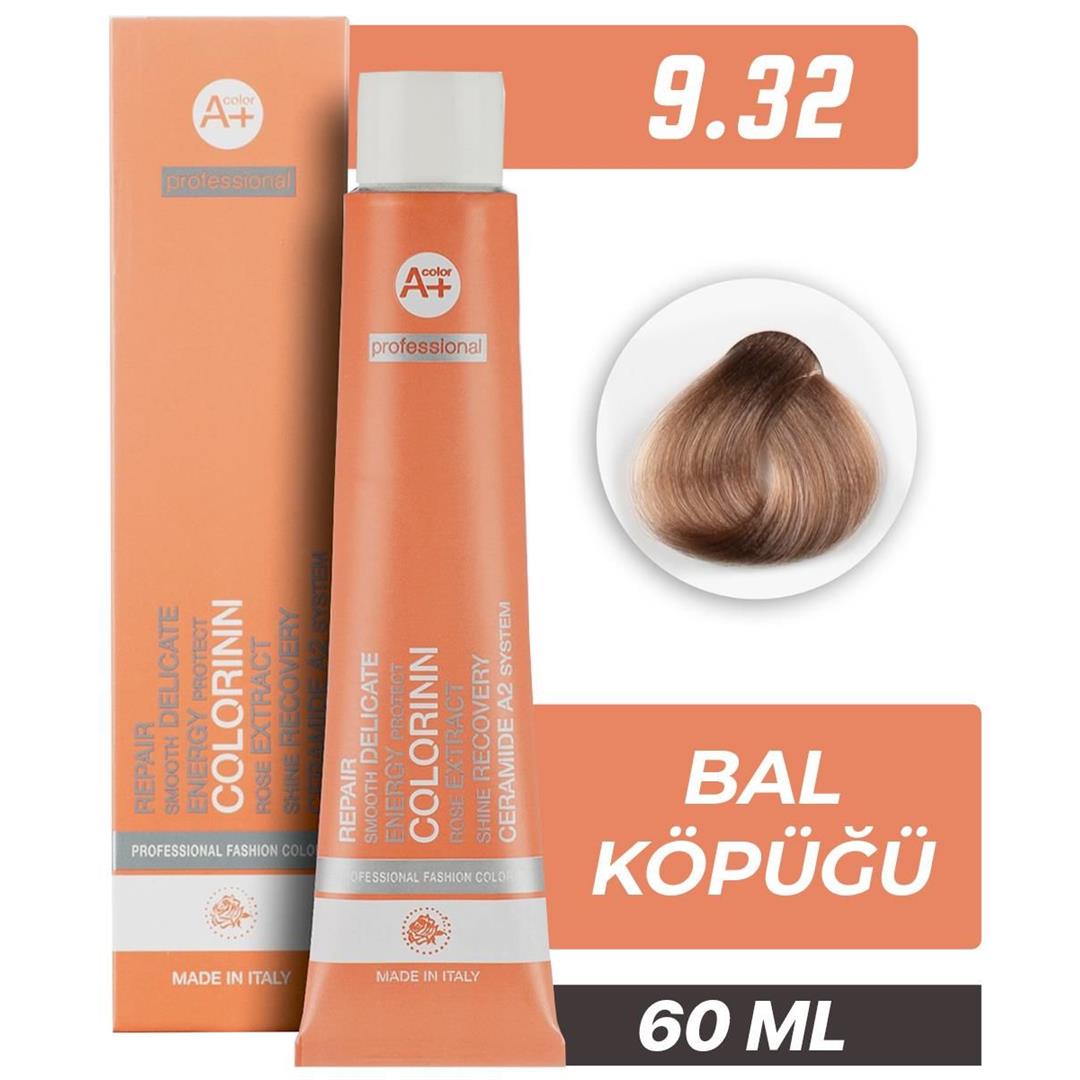 Colorinn Professional Tüp Saç Boyası 9.32 Bal Köpüğü 60 ml