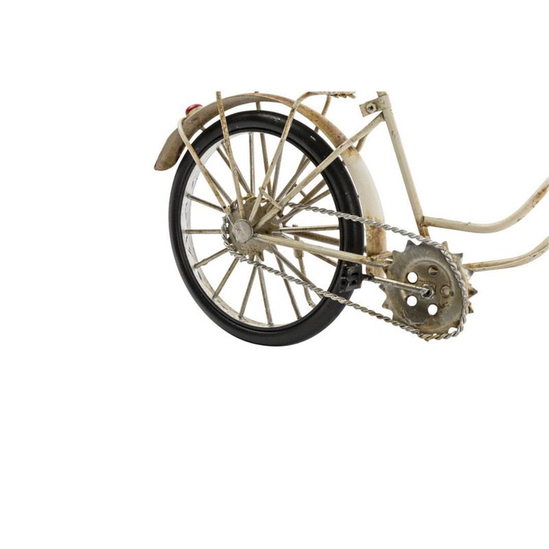 Dekoratif Metal Bisiklet Sepetli