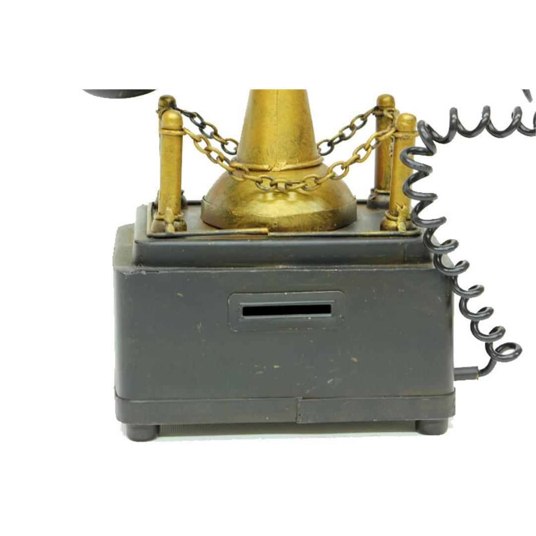 Dekoratif Metal Telefon Kumbaralı