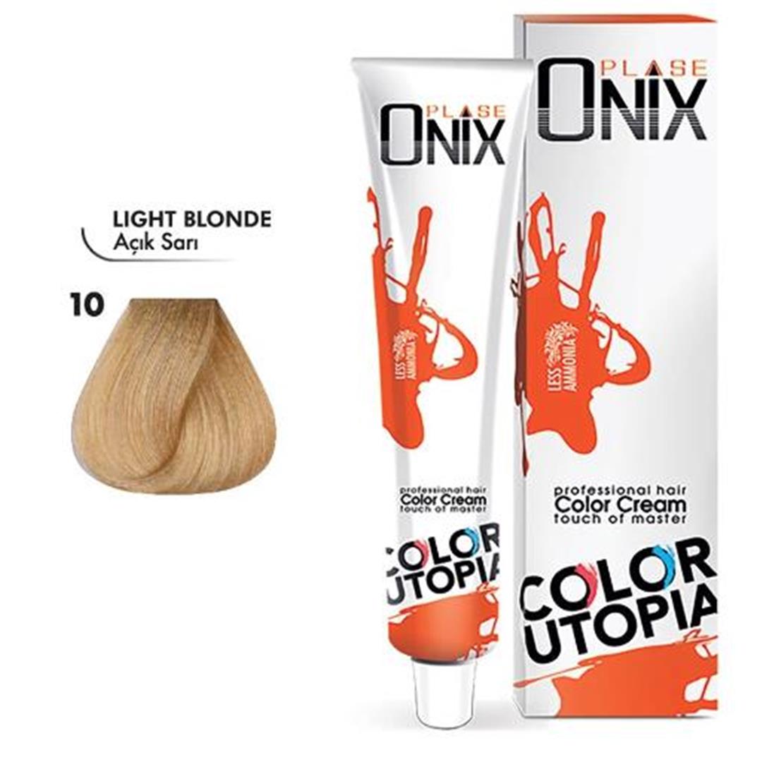 Morfose Onix Tüp Saç Boyası 10 Açık Sarı 60 ml