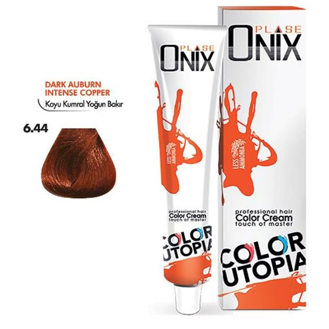 Morfose Onix Tüp Saç Boyası 6.44 Koyu Kumral Yoğun Bakır 60 ml