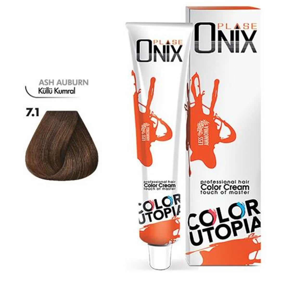 Morfose Onix Tüp Saç Boyası 7.1 Küllü Kumral 60 ml
