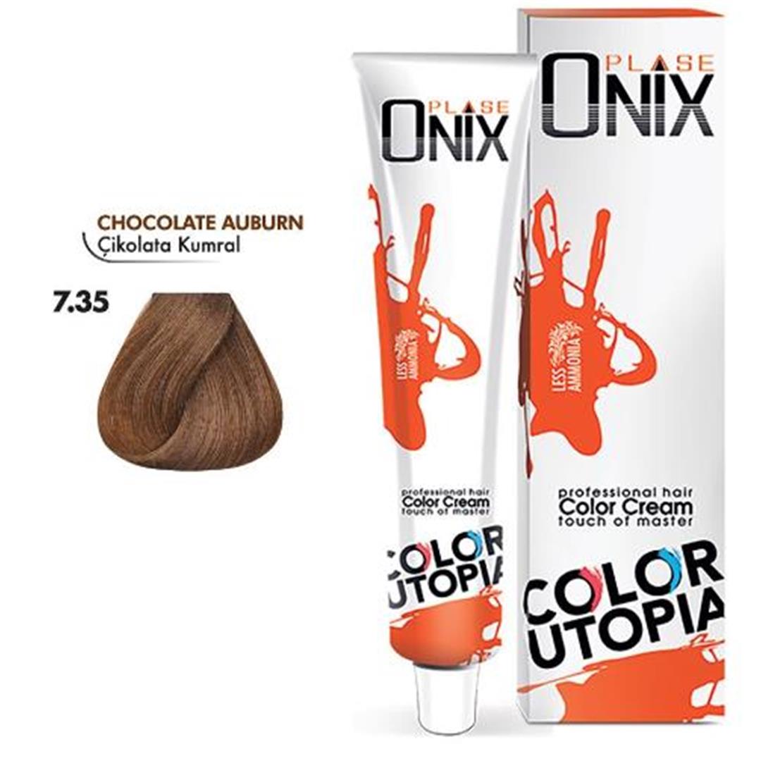 Morfose Onix Tüp Saç Boyası 7.35 Çikolata Kumral 60 ml