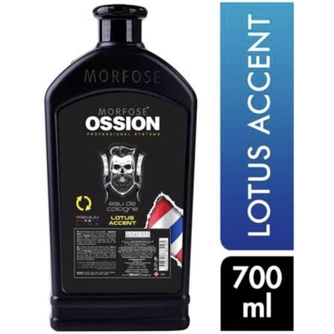 Morfose Ossion Premium Barber Tıraş Kolonyası Lotus Accent Sarı 700 ml