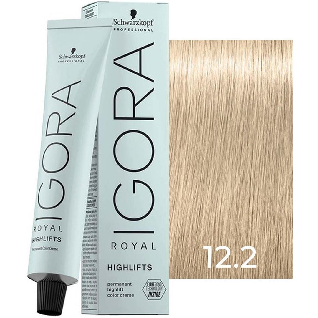 Schwarzkopf Igora Royal Highlifts Saç Boyası 12.2 Ultra Sarı Açıcı 60 ml