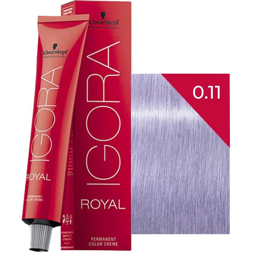 Schwarzkopf Igora Royal Saç Boyası 0.11 Sarı Azaltıcı 60 ml