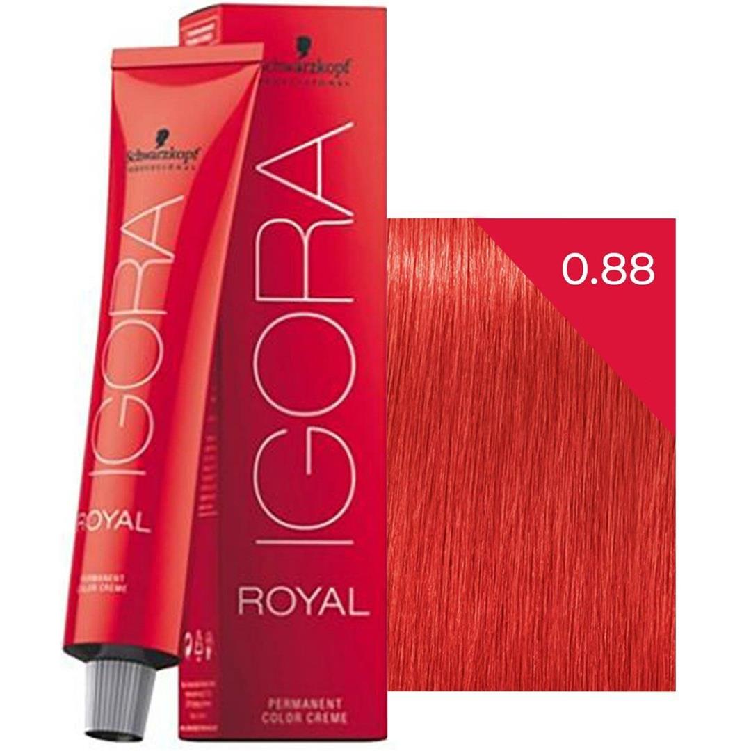 Schwarzkopf Igora Royal Saç Boyası 0.88 Kızıl Yoğunlaştırıcı 60 ml