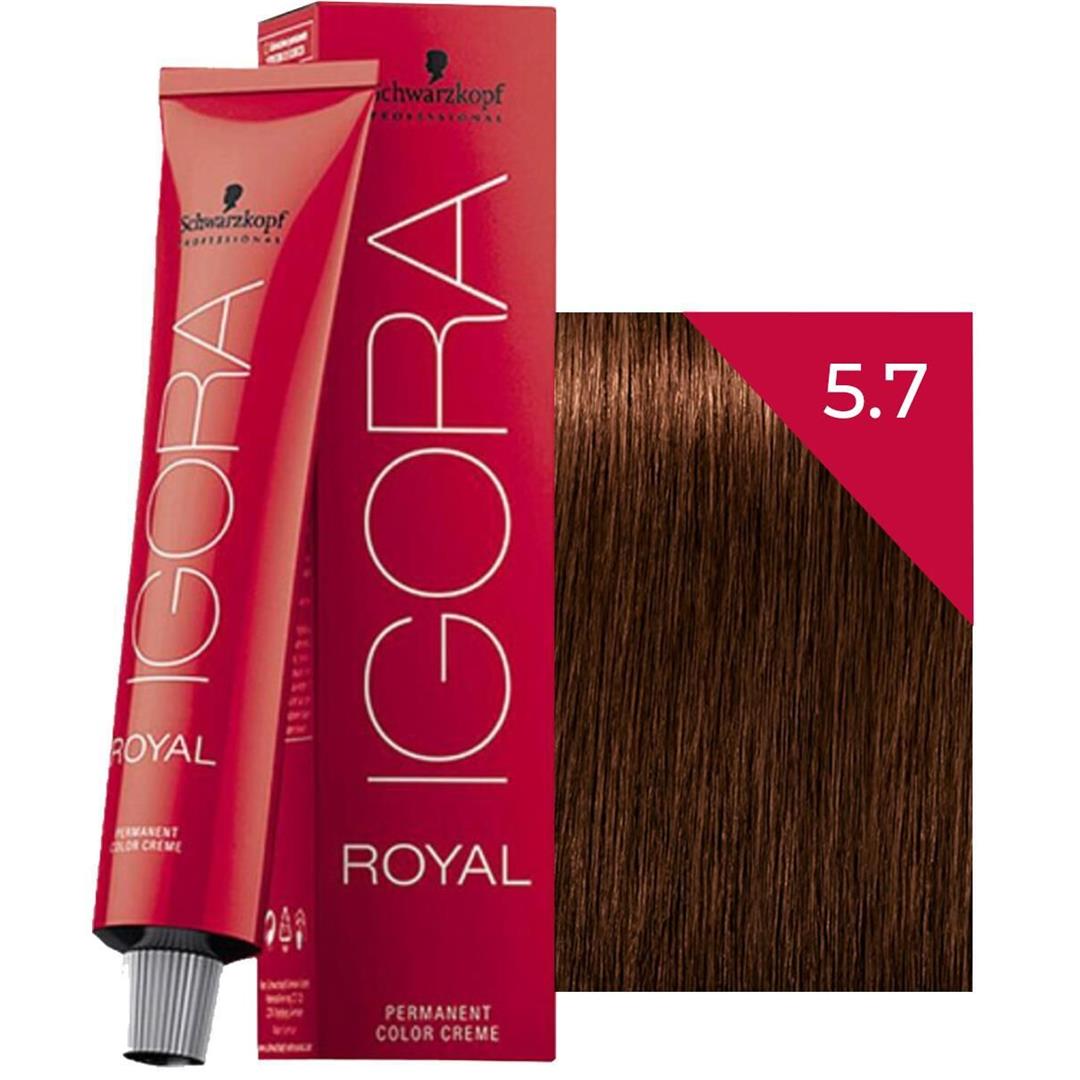 Schwarzkopf Igora Royal Saç Boyası 5.7 Bakır Açık Kahve 60 ml