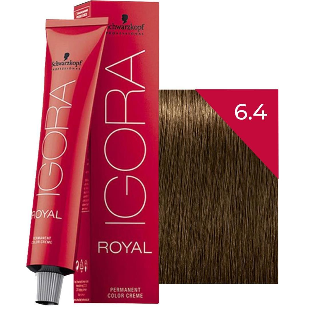Schwarzkopf Igora Royal Saç Boyası 6.4 Koyu Kumral Bej 60 ml