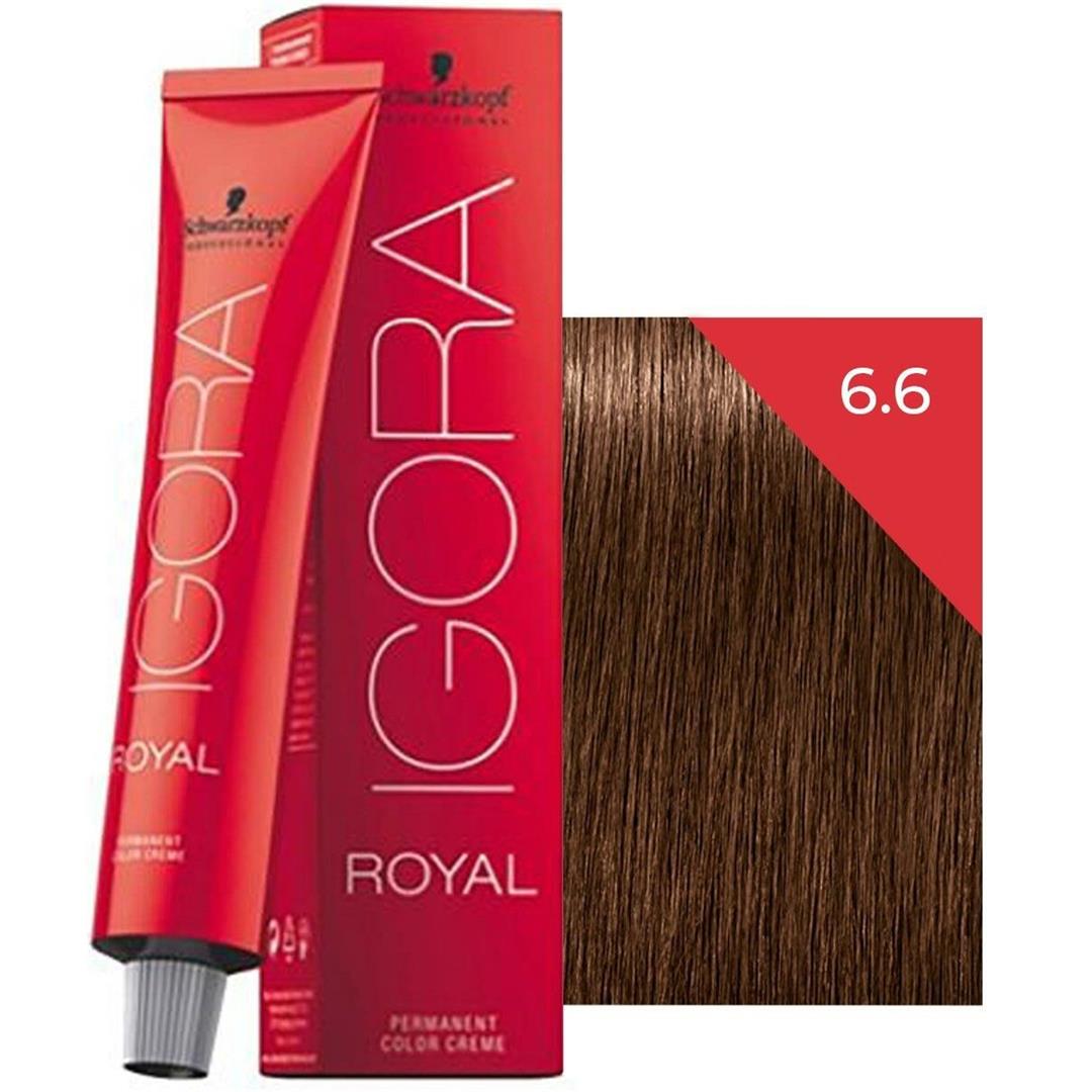 Schwarzkopf Igora Royal Saç Boyası 6.6 Koyu Kumral Kestane 60 ml