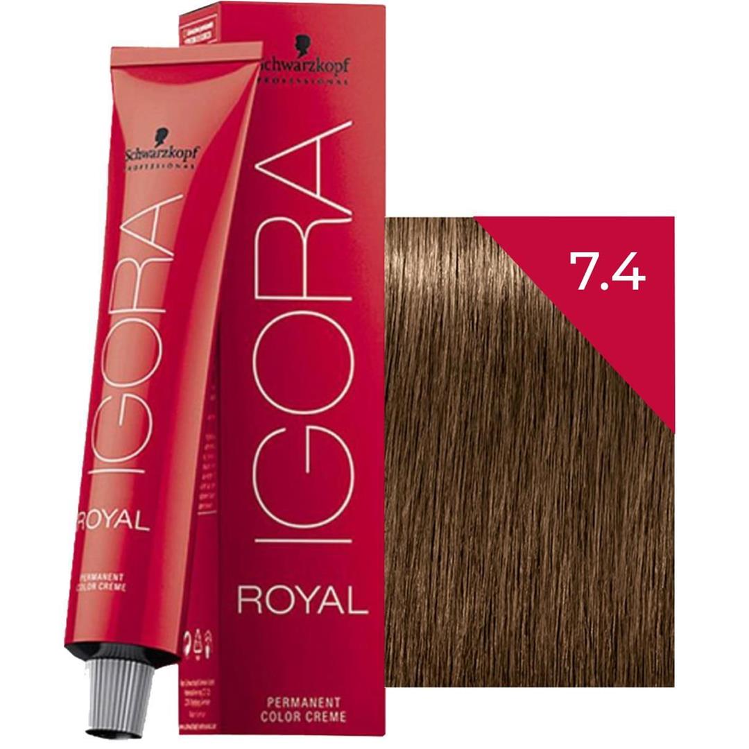 Schwarzkopf Igora Royal Saç Boyası 7.4 Kumral Bej 60 ml