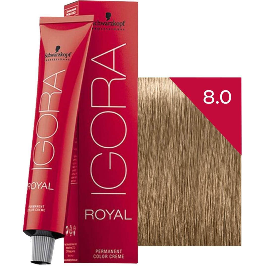 Schwarzkopf Igora Royal Saç Boyası 8.0 Açık Kumral 60 ml