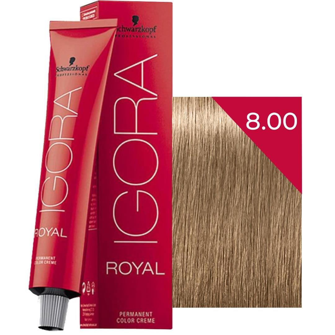 Schwarzkopf Igora Royal Saç Boyası 8.00 Ekstra Doğal Açık Kumral 60 ml