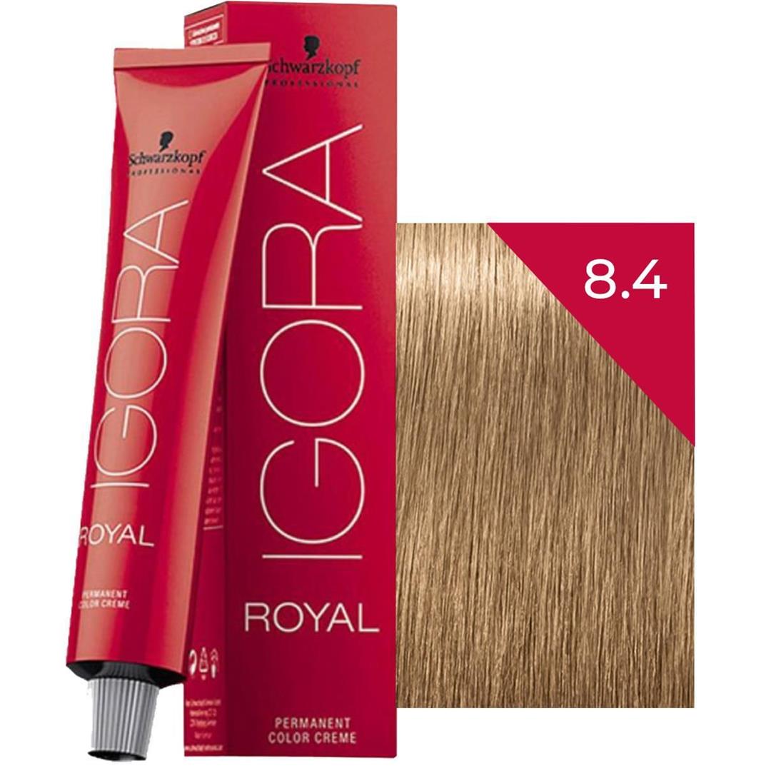 Schwarzkopf Igora Royal Saç Boyası 8.4 Açık Kumral Bej 60 ml